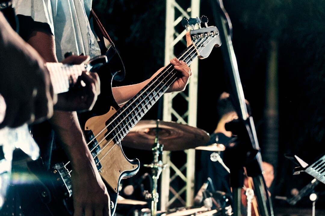 band performing on stage