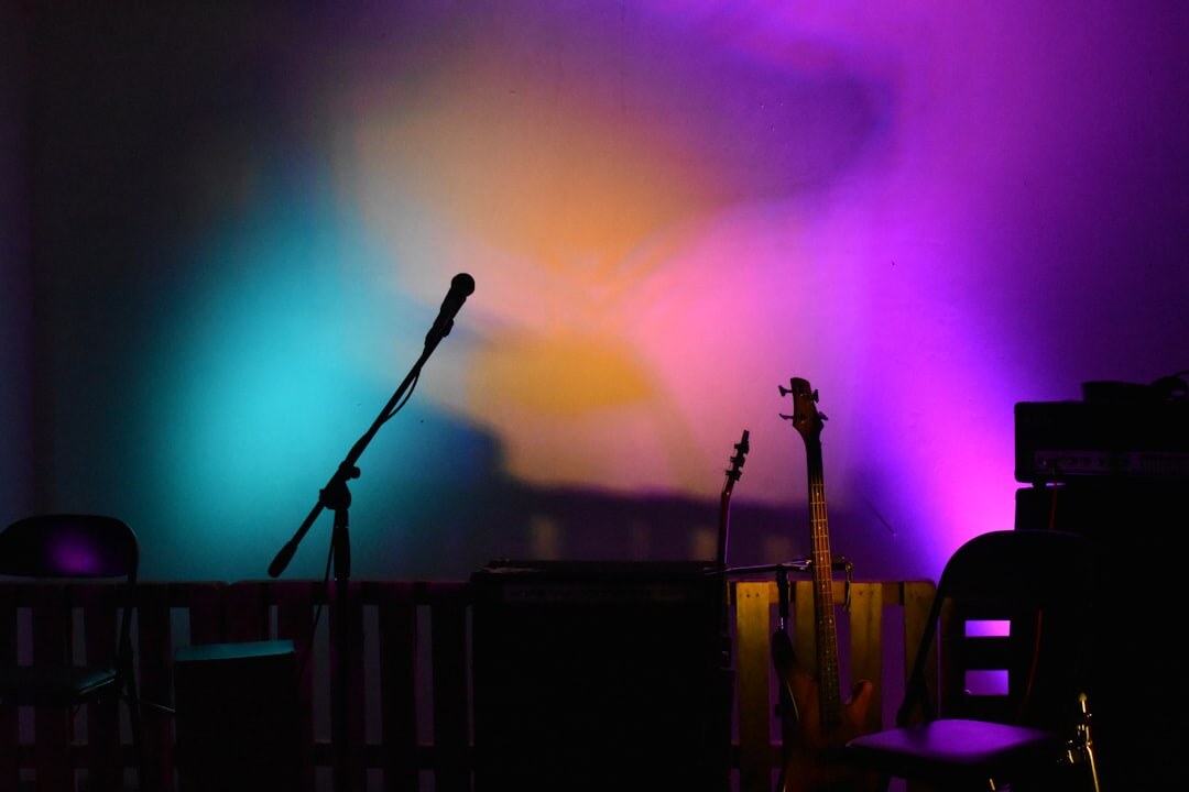 concert stage setup
